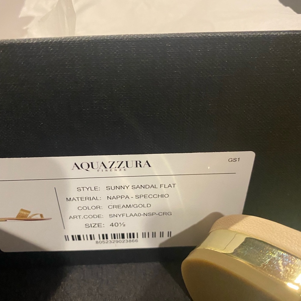 AQUAZZURA  NEW IN BOX SIZE 10.5 - Picture 6 of 12